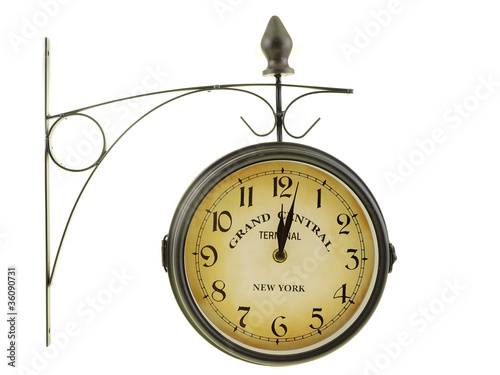 train station clock