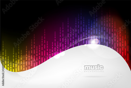 Music Background. EPS10 Vector