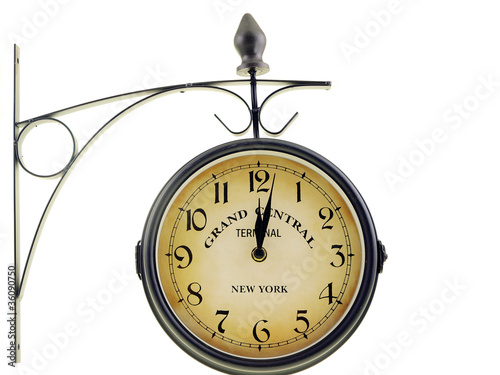 train station clock
