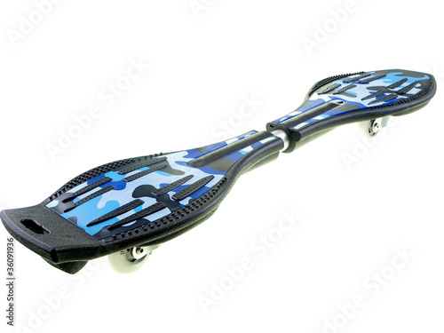 waveboard isolated on white background