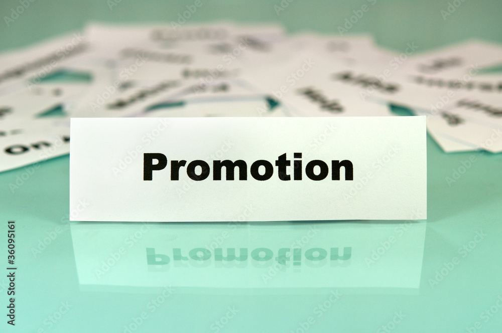 Naklejka premium Promotion