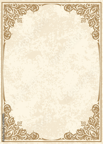 Elegant vintage background.