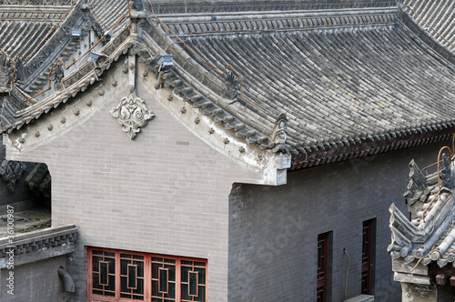 Roofs of ancient buildings