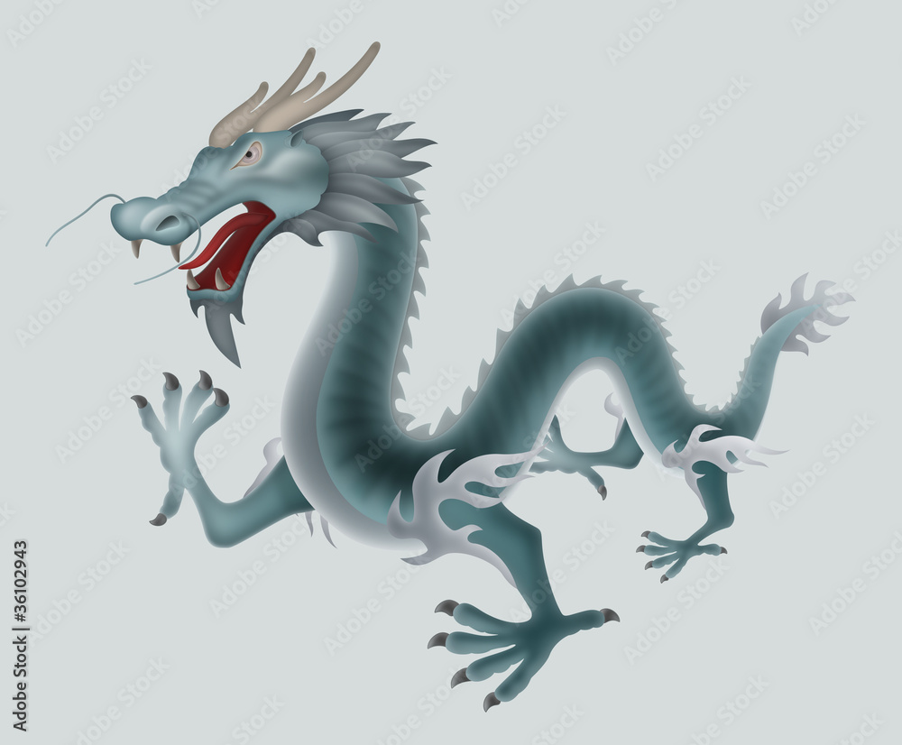 Obraz premium 青龍