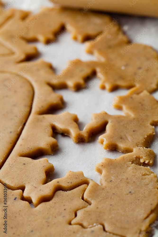 Gingerbread dough Gingerbread dough