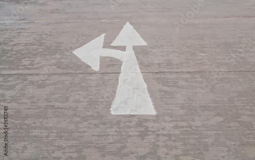 Arrow on the way