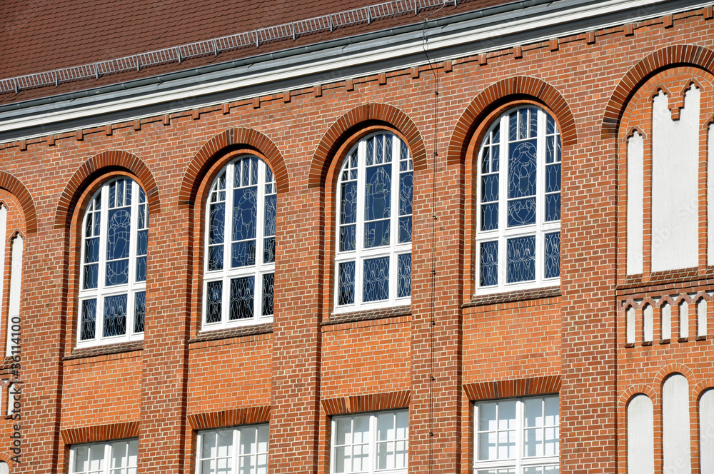 Fototapeta premium Delitzsch Gründerzeithaus Detail