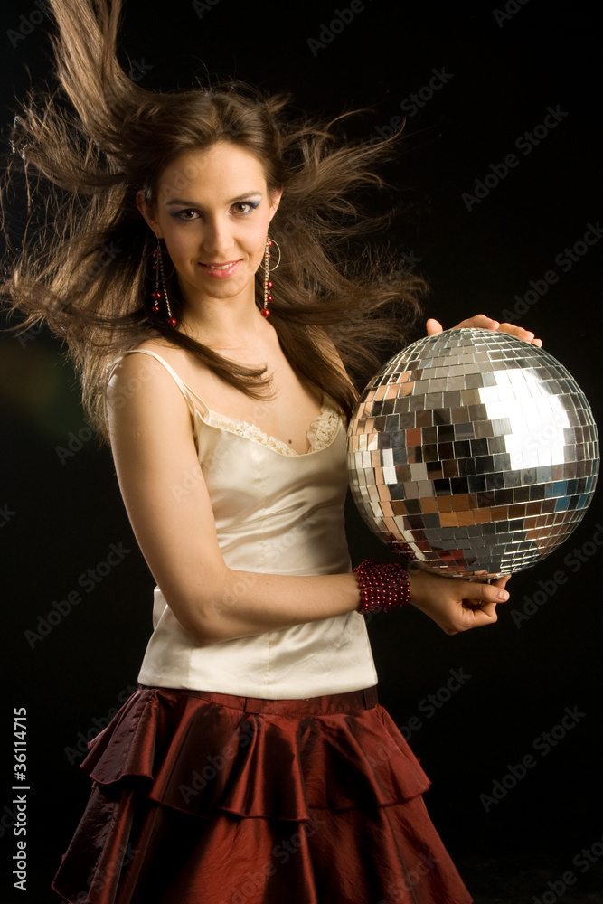 Naklejka premium girl