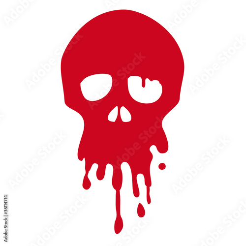 Bloody skull