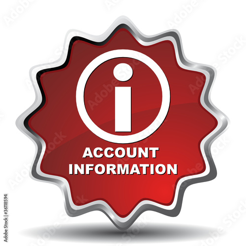 ACCOUNT INFORMATION ICON