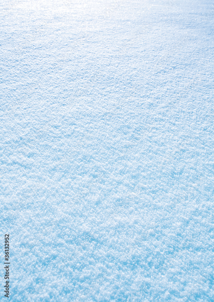 Fototapeta premium Fresh snow background