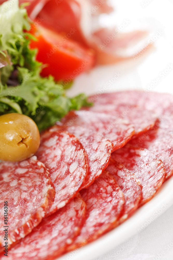 appetizer from meat appetizer from meat