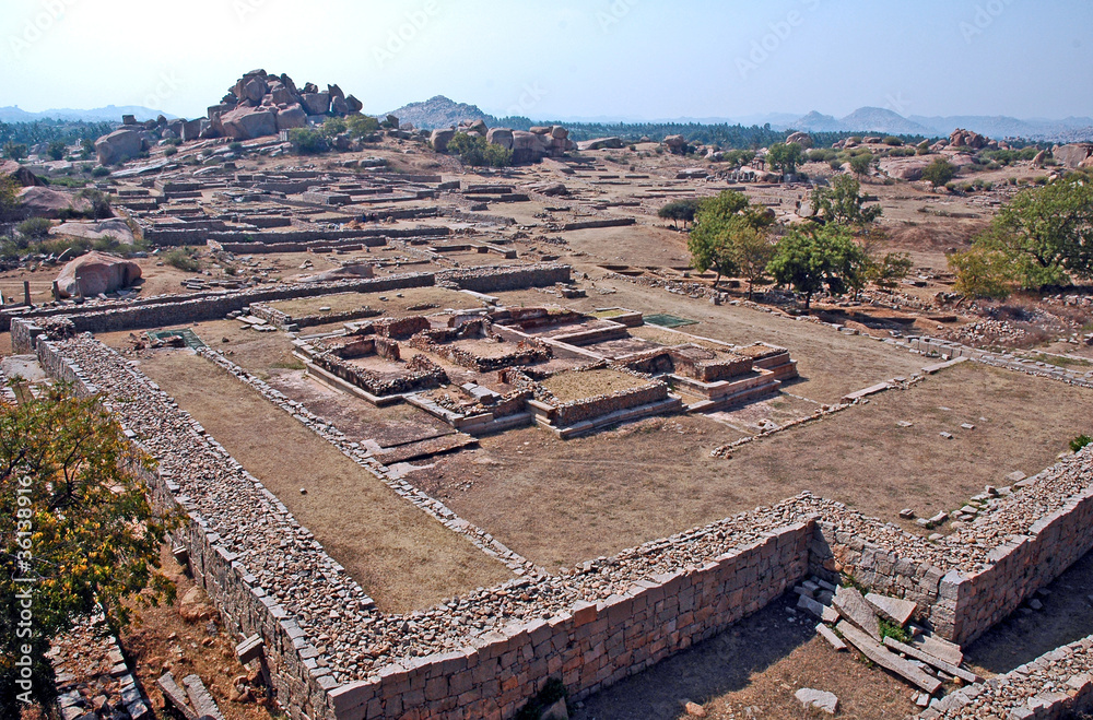 Sito archeologico Hampi, Karnataka, India
