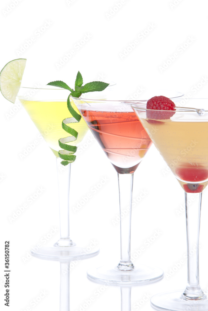 Summer Tropical Martini Cocktails Summer Tropical Martini Cocktails