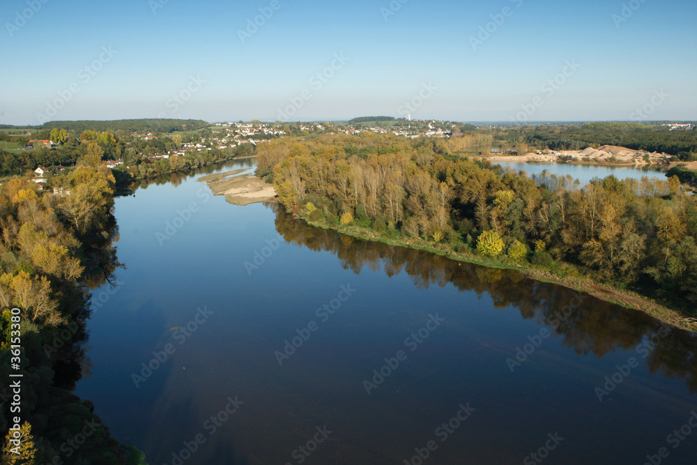 Photo aérienne de la Loire, Decize 58