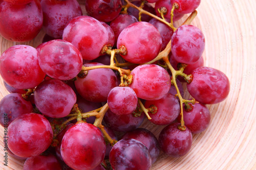 Image of red grape background Image of red grape background