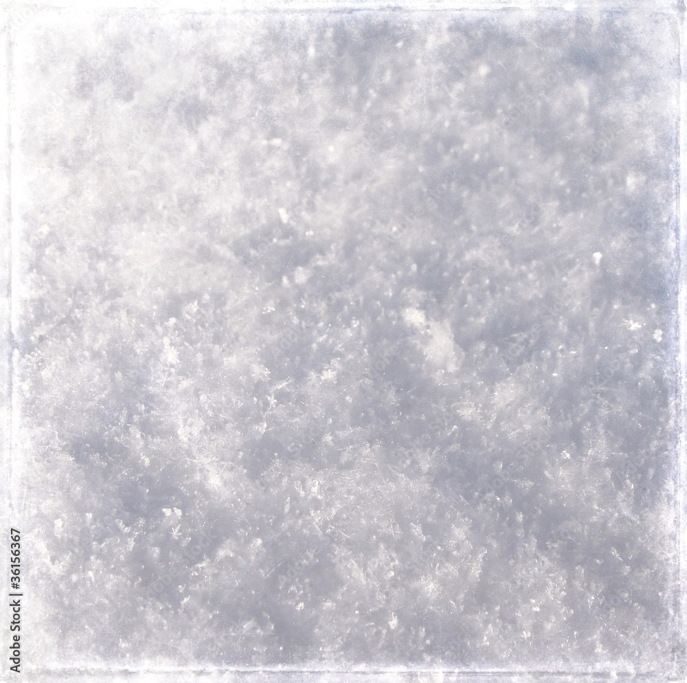 Obraz premium Grunge tekstury śniegu