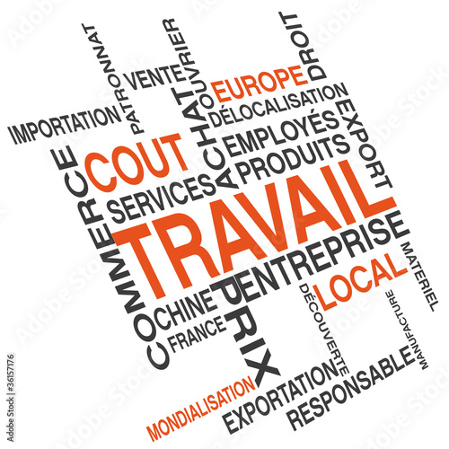 mots, travail