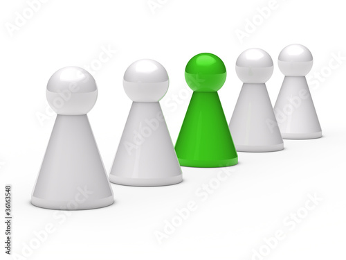 3d figure leadership