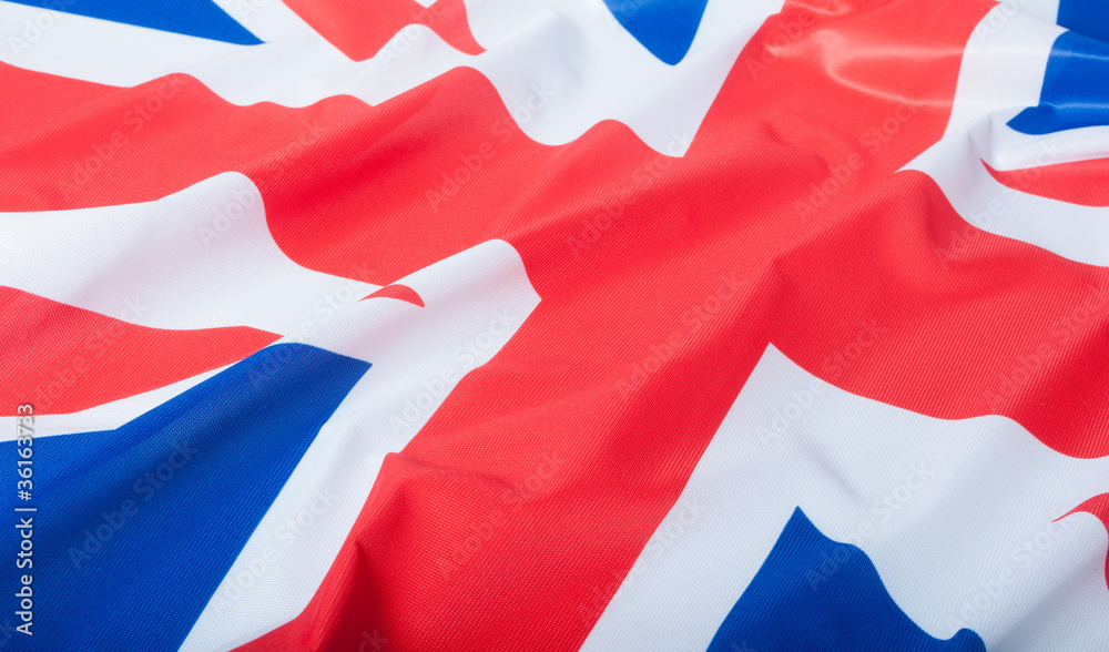 Fototapeta premium National Flag of Great Britain
