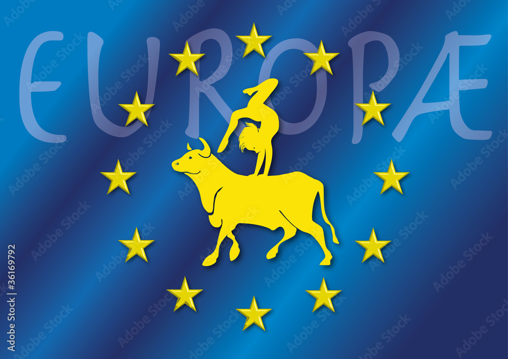 Naklejka premium europa