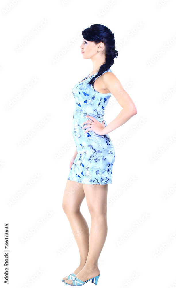 Full length image of a woman posing Full length image of a woman posing