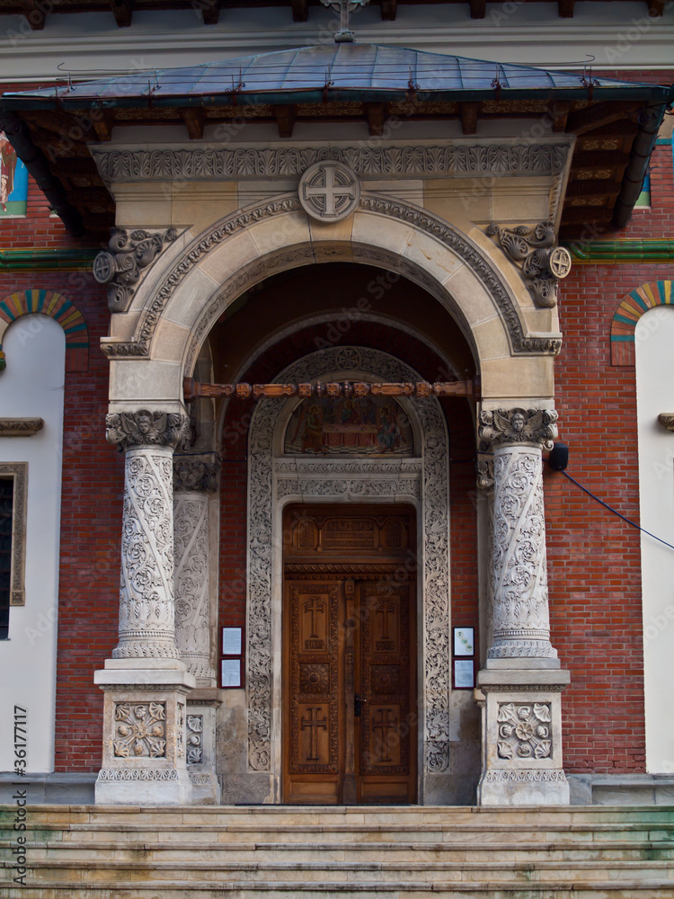 Entrance into Sinaia Monastery