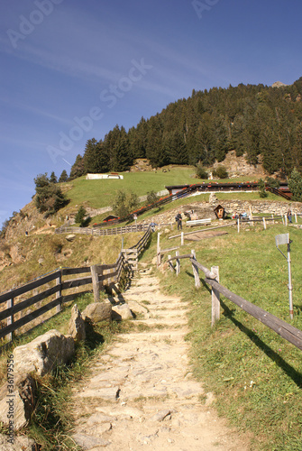 Wanderweg in Meran