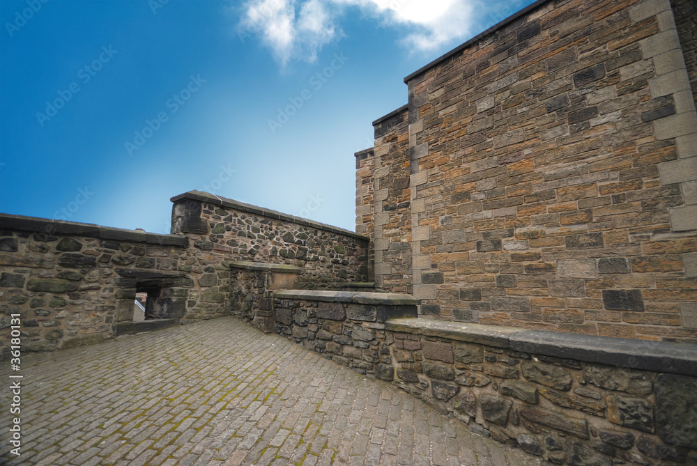 Edinburgh Castle Walls