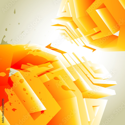 stylish shape vector background