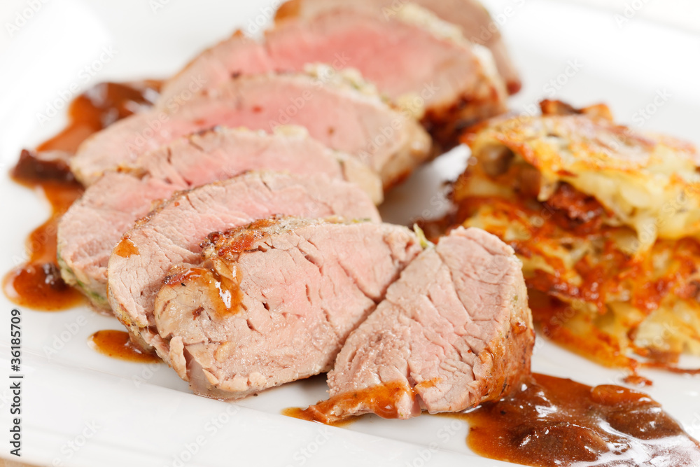 meat with vegetable pancakes meat with vegetable pancakes