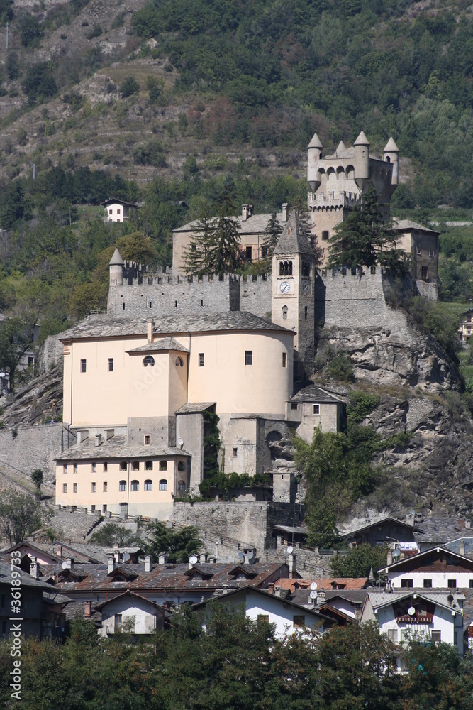 Saint-Pierre Castle ( Aosta Valley Italy )