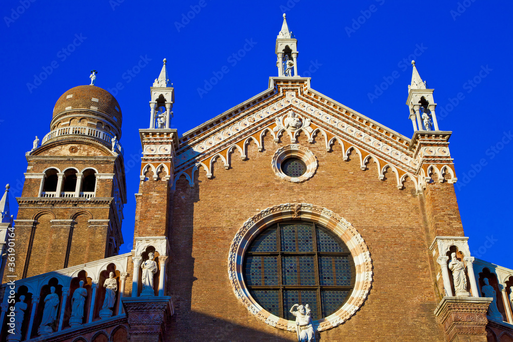 italie,venise : cannaregio : église de la madonna dell orto italie,venise : cannaregio : église de la madonna dell orto
