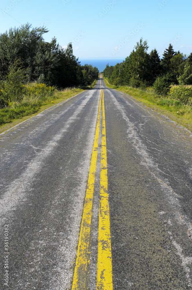 Fototapeta premium Road to the Ocean