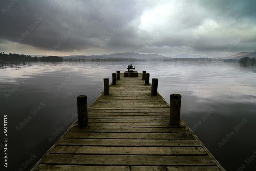 Mysterious Jetty on Lake Windermere