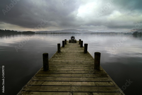 Mysterious Jetty on Lake Windermere © Mark Purches