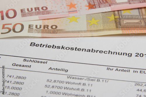 Betriebskostenabrechnung