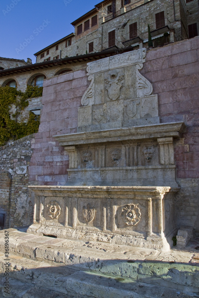 Assisi -Fonte Marcella