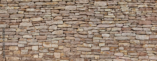 Textur-Serie: Natursteinmauer photo
