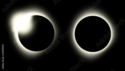 Fototapeta Naklejka Na Ścianę i Meble -  Sun eclipse