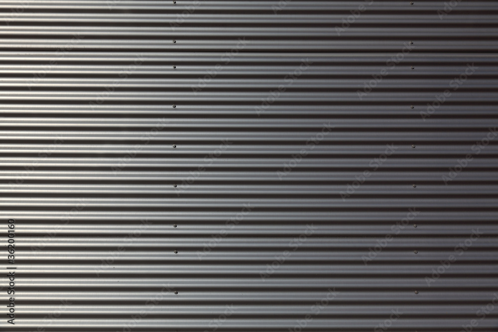 Textur-Serie: Fassadenverkleidung, Wellblech. Textur-Serie: Fassadenverkleidung, Wellblech.