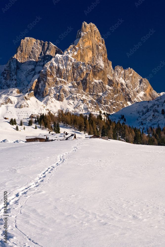 Monte Cimon della Pala e monte Vezzana, Dolomiti