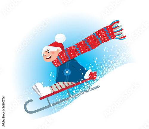 Winter skating