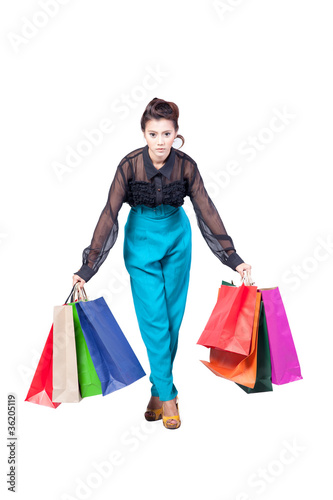 Shopping woman