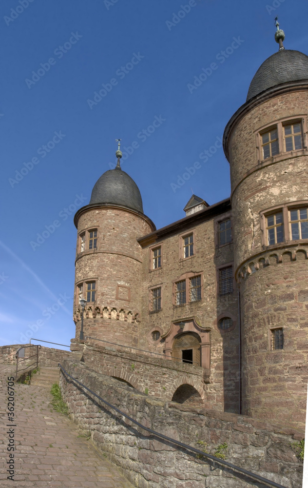 sunny Wertheim Castle detail