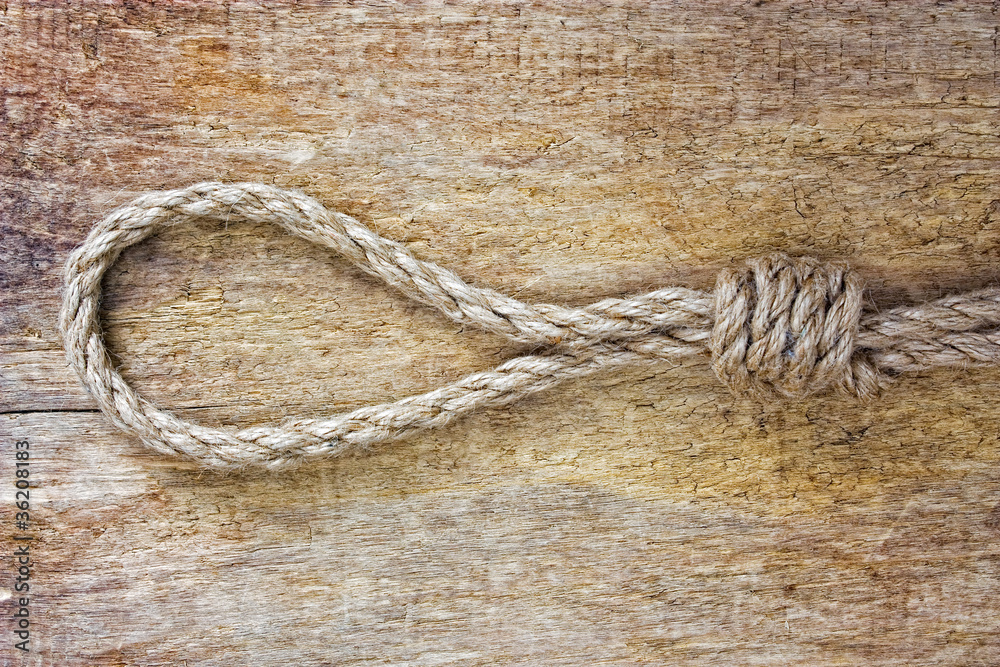 Obraz premium Rope with knots