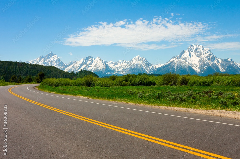 Fototapeta premium Grand Teton National Park