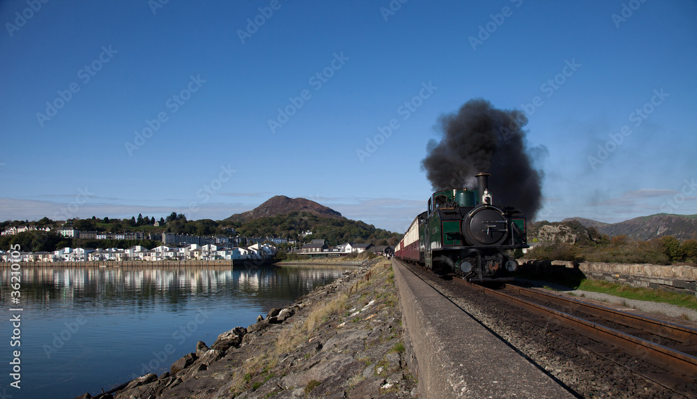 Obraz premium Ffestiniog & Welsh Highland Railways