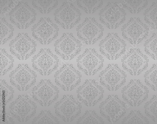 Hintergrund Tapete Ornament Muster grau