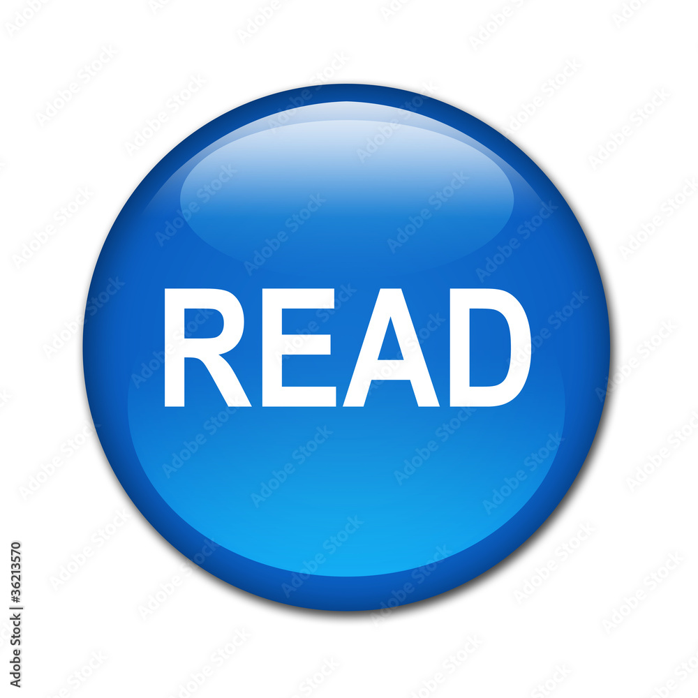 Boton brillante texto READ Boton brillante texto READ
